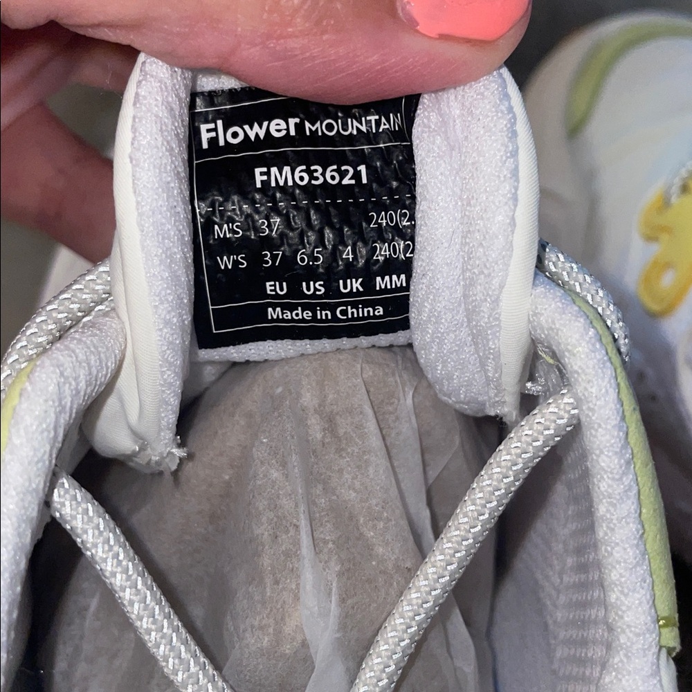 NWT Flower Mountain YAMANO 3 WOMAN KAISO - Eco-suede technical fabric Sneaker - Picture 11 of 15